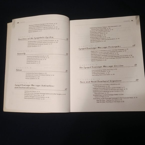 Guide to lymph drainage massage book Ramona Moody French - Picture 3 of 5